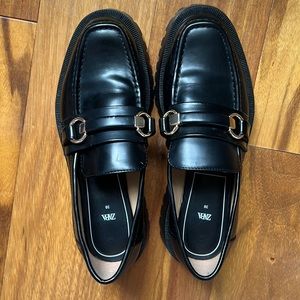 zara loafer